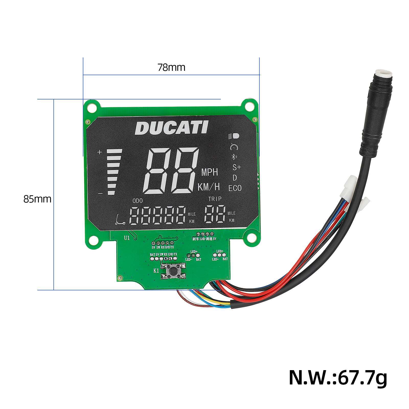 Set di controller completo Ducati 36V 550W